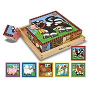 Melissa & Doug Farm Cube Puzzle